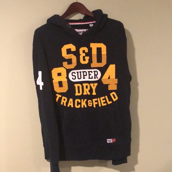 Super Dry Track & Field sweatshirt hoodie size XXL - Picture 4 of 7